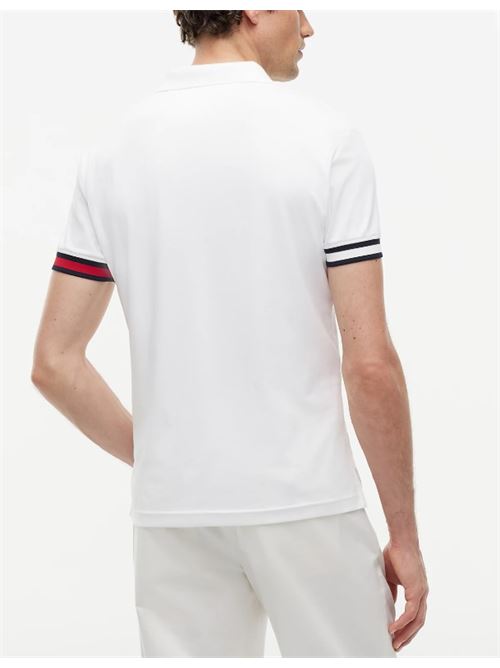 Polo slim fit in maglia di cotone fluido Tommy Hilfiger | MW0MW42743YBR.YBR